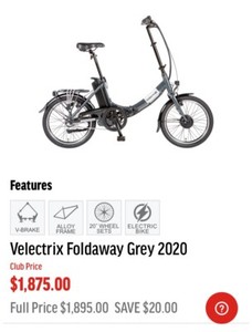 velectrix foldaway
